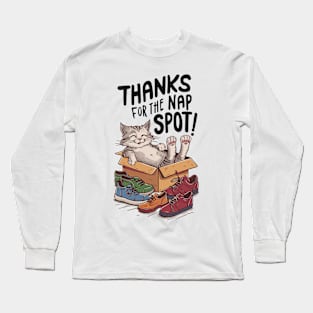 Cat in the box Long Sleeve T-Shirt